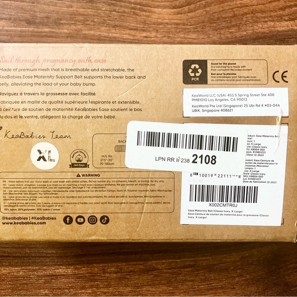 NIB Maternity belt - Picture 4 of 5